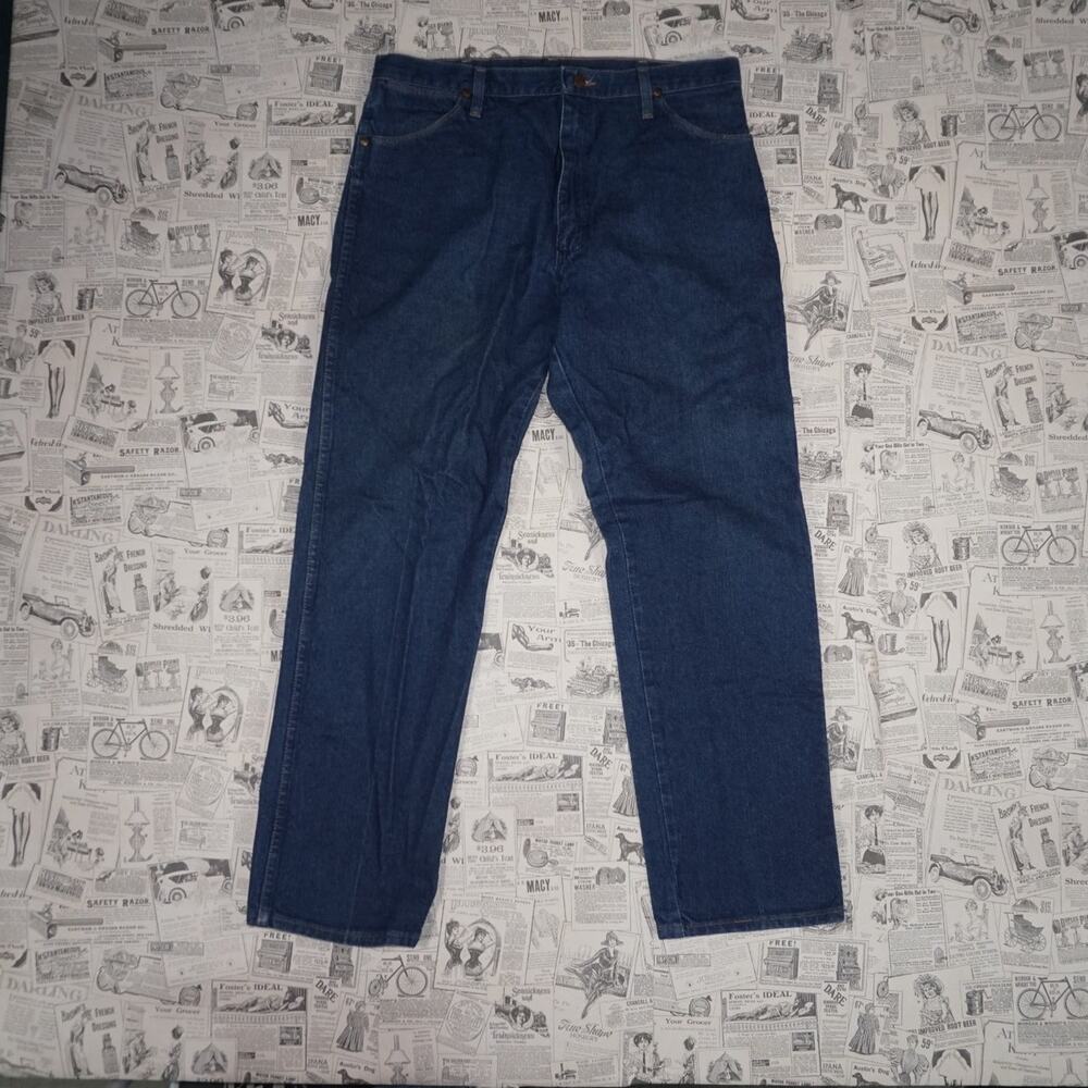 36 - Vintage Y2K Wrangler Jeans essential work where cowboy